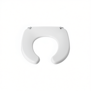 Asiento de Inodoro Universal para Discapacitados, Blanco, con Bisagras de Bucle, 36.8 cm de Longitud, para Uso con Bidé - Product Image 2