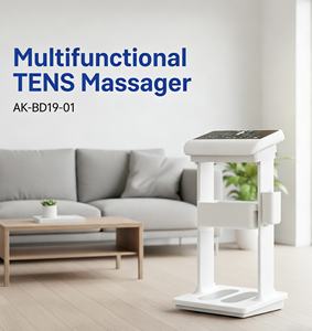 Masseur multifonctionnel laser <span class=keywords><strong>TENS</strong></span> chaleur ultrasons multi-canaux pour tout le corps, masseur de pieds avec accessoires - Product Image 1