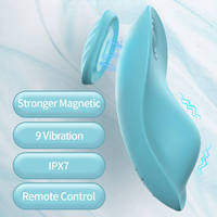 Fernbedienbare Vibrations-Slips Klitoris-Stimulierende Unterwäsche Damen-Sexspielzeug Starker Magnet IPX7 Wasserdicht 9 Frequenzen USB