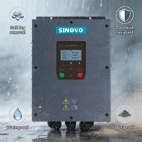 Variateur de fréquence SINOVO pour moteur industriel 4kW 0.7kW 1.5kW 220V Ip65 VFD Inverseur 30% d'économie d'énergie CE