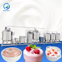 OCEAN Commerciële Zuivelverwerkingspasteuriseer- en homogenisatorapparatuur 100 Liter Yoghurt Melkproductielijn