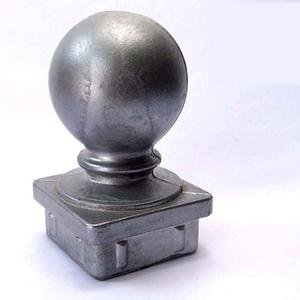 Capuchons de poteau de clôture ronds en aluminium décoratifs carrés de <span class=keywords><strong>50x50</strong></span>, 65x65 - Product Image 1