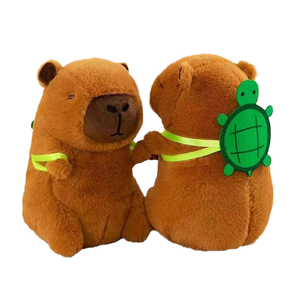 Peluche de Capibara Suave en Oferta, Juguete de Peluche de Capibara Simulación, Llavero de Capibara, Animal de Peluche Relleno de Algodón PP - Product Image 4