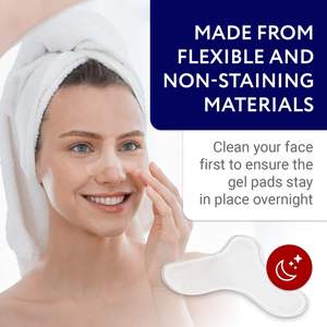 แผ่นรองจมูก CPAP 1 ชิ้น - แผ่นเจลรองจมูก ป้องกันการรั่วซึมของอากาศ รอยแดง ระคายเคือง และอาการเจ็บ  อุปกรณ์เสริมสำหรับเครื่อง CPAP - Product Image 2