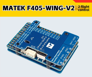 เครื่องควบคุมการบิน F405-WING-V2 matek 3-6S, บารอมิเตอร์ OSD กล่องดำสำหรับเครื่องบินจำลอง - Product Image 3