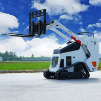 Équipement de nettoyage de voirie extérieure, balayeuse à neige, souffleuse à neige, moteur EPA, pompe à engrenages, mini-chargeuse compacte