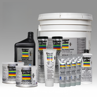 100% Original Super Lube 91003 Pelumas Sintetis Bebas Silikon PTFE Grease Lithium Putih 85G untuk O-Rings Elektrikal