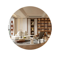 HAIYUE Mobilier de maison entier en bois massif, conception personnalisée, installation, style ancien moyen, multifonctionnel, salon, chambre à coucher