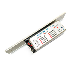 Cerradura de puerta eléctrica inoxidable NC/NO de 12V, cilindros de cerradura de Control DE ACCESO ELECTRÓNICO, cerradura eléctrica - Product Image 2