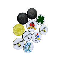 Marqueur de balle de golf en métal avec logo personnalisé, conception gratuite, pince magnétique pour chapeau de golf, marqueur de balle de golf personnalisé