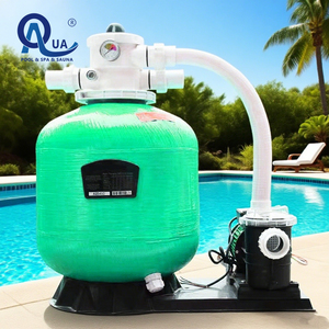 เครื่องกรองทรายแบบติดตั้งด้านบน Water Crown ST400 สำหรับสระว่ายน้ำเหนือพื้นดินและใต้พื้นดิน สปา และอ่างน้ำร้อน ถังพลาสติกสำหรับสระว่ายน้ำ - Product Image 6