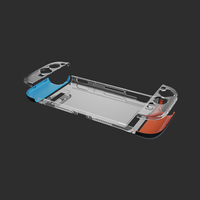 Kit de Funda Protectora Antideslizante Ergonómica Desmontable y Acoplable de PC y TPU a Prueba de Golpes para Accesorios de Juego de Nintendo Switch 2
