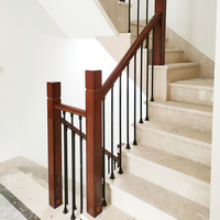 Rampe d'escalier minimaliste moderne, adaptée aux escaliers intérieurs dans les villas et les duplexes