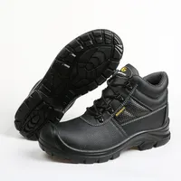 Aimboo Huaerxin Italië Lederen Werkschoenen Stalen Neus Veiligheidsschoenen Composiet Neus Veiligheid Laarzen Mannen Werken Laarzen