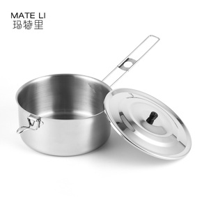 600ml du lịch nấu ăn nồi Xách Tay Đồ nấu nướng cắm trại nấu ăn đồ dùng nồi siêu nhẹ nấu nồi - Product Image 3