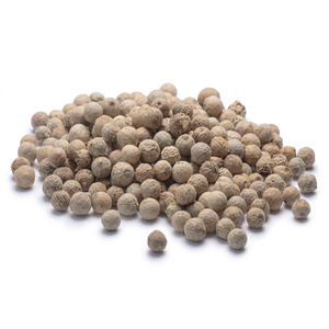 Poivre Blanc Entier Indien Premium Séché Naturel en Grains Durée de Conservation de 24 Mois Épices Fabricants Alimentaires Internationaux - Product Image 1