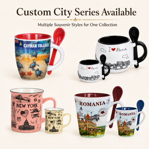 Tazas <span class=keywords><strong>de</strong></span> Cerámica <span class=keywords><strong>de</strong></span> Recuerdo <span class=keywords><strong>de</strong></span> Cayman, París, Nueva York y Rumania, Personalizadas al por Mayor con Diseño <span class=keywords><strong>de</strong></span> Lugares Emblemáticos <span class=keywords><strong>de</strong></span> la Ciudad, Taza <span class=keywords><strong>de</strong></span> <span class=keywords><strong>Café</strong></span> <span class=keywords><strong>de</strong></span> Porcelana Personalizada al por Mayor - Product Image 2