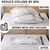 Ensemble de compression sous vide G-Ultimate Travel, écologique et recyclable, avec valves unidirectionnelles, pour maximiser l'espace de la valise et organiser les vêtements