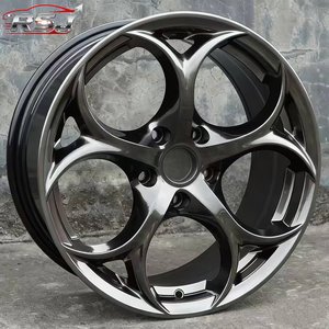 Cerchi in Lega RSJ per Auto Passeggeri Mercedes Benz, <span class=keywords><strong>Alfa</strong></span> <span class=keywords><strong>Romeo</strong></span>, BMW, Audi, Volkswagen, Toyota, 18-19 Pollici, 5*110 5*120 CB 65.1 - Product Image 1