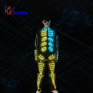DMX Wireless Controlled Waterproof Led Suit Costume for <strong>Jetpack</strong>, Waterproof Snow Borad Ski Led Costume - Product Image 2