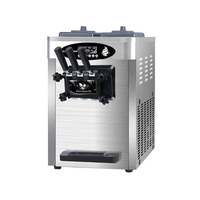 Mini machine à crème glacée de table haute productivité, 3 saveurs, yaourt, lait, poudre de chocolat, économique, petite machine à crème glacée