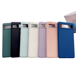 谷歌像素6 7 7A 8 8A 8 Pro 9 Pro XL真硅胶液体超细纤维防震手机套 - Product Image 4