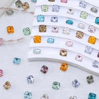 Strass en verre en vrac de qualité supérieure, formes K9, rondes, carrées épaisses et carrées princesse, pour la décoration d'ongles, vente en gros, diverses tailles