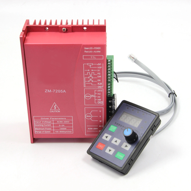 AC 220V Electric BLDC Motor Controller Brushless Bldc Motor Speed Controller Driver