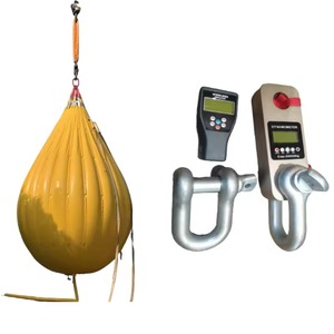 Dynamomètre électronique marin sans fil, cellules de pesage numériques 5-500T, cellule de pesage sans fil pour sacs d'eau - Product Image 6