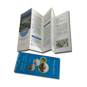 Tùy Chỉnh Tráng Ưa Thích Giấy Màu Trang Tập Sách Gấp In Ấn Danh Mục Nghệ Thuật Đơn Sắc Tờ rơi Tùy Chỉnh Tráng Danh Mục - Product Image 1
