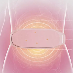 Massaggiatore elettrico senza fili regolabile in calore e vibrazioni da donna cintura relax vita e addome - Product Image 3