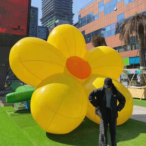 Parade voiture décoration fleurs gonflables fête approvisionnement <span class=keywords><strong>Alice</strong></span> au <span class=keywords><strong>pays</strong></span> <span class=keywords><strong>des</strong></span> <span class=keywords><strong>merveilles</strong></span> fleurs de mariage gonflables colorées avec contrôle - Product Image 6