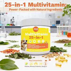 OEM11 en 1 Friandises à Mâcher pour Chiens avec <span class=keywords><strong>Glucosamine</strong></span> Chondroïtine Soutien Articulaire Hanches Santé Immunitaire Vitamines Multivitamines Compléments Alimentaires - Product Image 3
