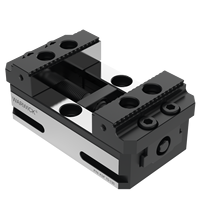 Etau auto-centrant compact KSF75-130 + YZF-75 pour centre de machine CNC rotatif 3 axes, 4 axes, 5 axes