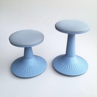 Tabouret à bascule moderne pour enfants, en plastique et tissu, antibactérien, réglable en hauteur, design ergonomique, thérapie sensorielle pour l'autisme, multi-usages