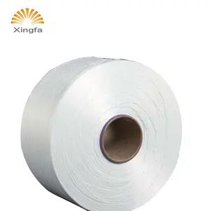 Trung quốc nhà máy giá bán buôn trắng 100/144 polyester poy sợi cho dệt kim
