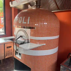 Horno de Pizza de túnel de estilo italiano, convección eléctrica para pizzería, alta eficiencia, 100 pizzas/hora, Control Digital - Product Image 6