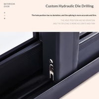 Fenêtre de toit en aluminium double vitrage pour maisons, film aluminium et portes de toit, sécurité domestique, Australie, verre