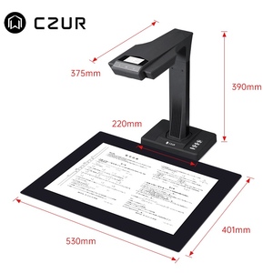 Czur – <span class=keywords><strong>Scanner</strong></span> de livres automatique ET25 Pro Ocr <span class=keywords><strong>A3</strong></span>, documents, caméra, bibliothèque, recherche, Pdf, Tiff - Product Image 5