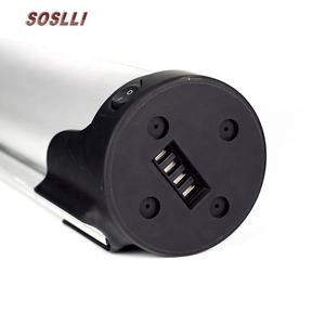 Paket Baterai Sepeda Listrik Silinder Lithium Ion Anti-Maling 24/36/48V 15Ah 20Ah Silverfish Discharge untuk Ebike - Product Image 6