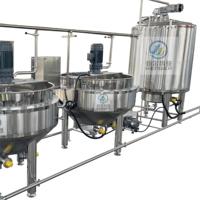 Turnkey Project Fruit Jam Productielijn Automatische Aardbei Jam Making Machine