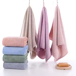 Siêu Mềm San Hô Lông Cừu Sợi Nhỏ Khăn Tay Thiết Lập Nhanh Chóng Khô Và Cao Thấm Waffle Dệt Thiết Kế Cho Phòng Tắm Nhà Bếp Sử Dụng - Product Image 1