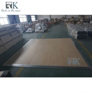 ฟลอร์เต้นรำลายไม้แบบพกพาพร้อมขอบอลูมิเนียมแผงฟลอร์เต้นรำ - Product Image 3