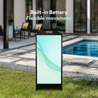 COSUN Extérieur Étanche Android Pliable Portable LED Affiche Présentoir Pliable LED Affiche