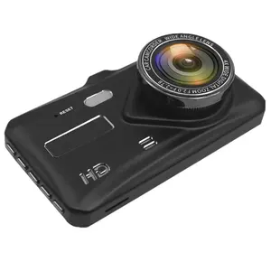 Auto Dvr Full Hd 1080P Dashcam Voertuig Videorecorder Voor + Binnen/Achteruitrijcamera Dashcamera Nachtzicht G-Sensor Parkeermonitor