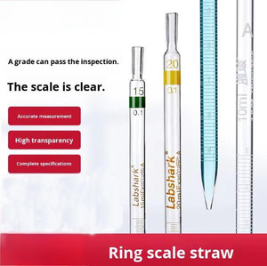 <span class=keywords><strong>Pipette</strong></span> en verre de marque d'anneau modèle de tube gradué 1630A/1630B inspection de qualité passée ligne de marque unique de laboratoire 1 - Product Image 3