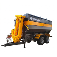 Système de pompe à vis sans fin hydraulique pliable pour wagon de chargement de céréales professionnel, haute capacité de charge, haute productivité, garantie 1 an