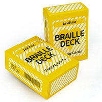 Cartes à jouer de poker personnalisées en PVC 100% plastique, imperméables, écologiques, avec des motifs personnalisés pour la publicité classique