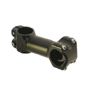 Tige de guidon de vélo de route MTB en alliage d'aluminium noir coloré personnalisé de 40 mm - Product Image 1