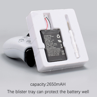 Batería Recargable de 2650 mAh para Control de PS5, Batería Interna Integrada para Joypad de PS5, Fuente de Alimentación para Gamepad de PS5